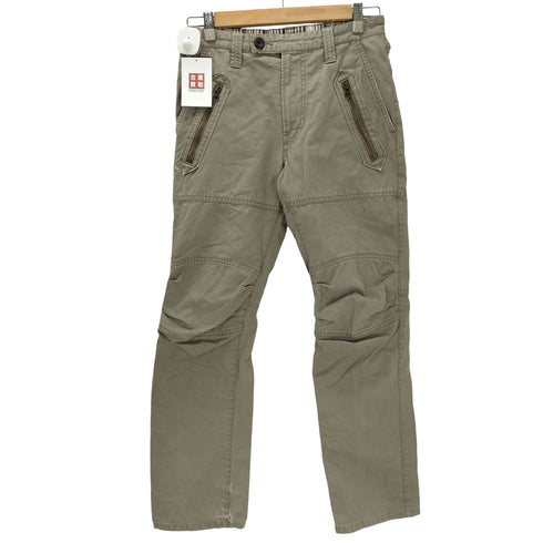 ピーピーエフエム PPFM 00S 変形 バナナ カーブ ギミック モータサイクル チノ パンツ Y2K メンズ S