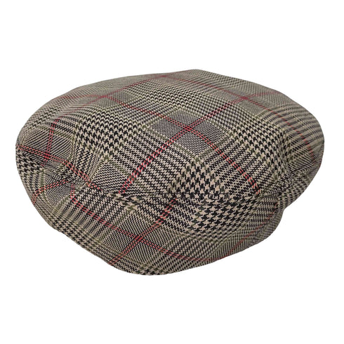 カシラ CA4LA PLAID BERET チェック柄 ホースビット ベレー帽 レディース