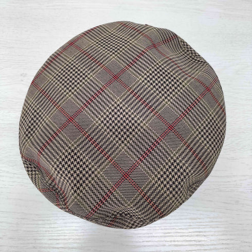 カシラ CA4LA PLAID BERET チェック柄 ホースビット ベレー帽 レディース