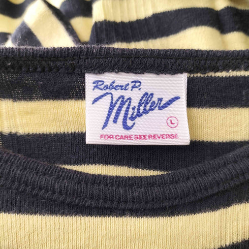ロバートミラー ROBERT P.MILLER ボーダー S/S Tシャツ メンズ L