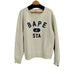 アベイシングエイプ A BATHING APE 00s 初期タグ BAPE STA CREWNECK SWEATSHIRT メンズ JPN:L