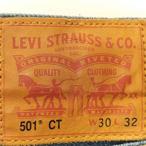 リーバイス Levis 501CT CUSTOMIZED & TAPERED カスタマイズ&テーパード デニム メンズ W30 L32