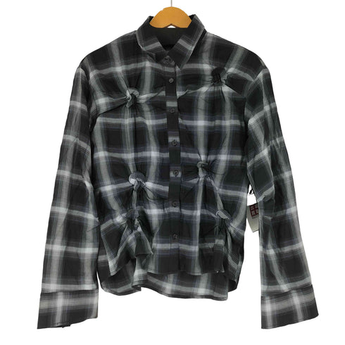スライ SLY CHECK KNOT DETAIL シャツ レディース FREE