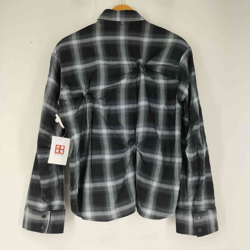スライ SLY CHECK KNOT DETAIL シャツ レディース FREE