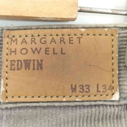 マーガレットハウエル MARGARET HOWELL シンチバック コーデュロイパンツ メンズ W33 L34