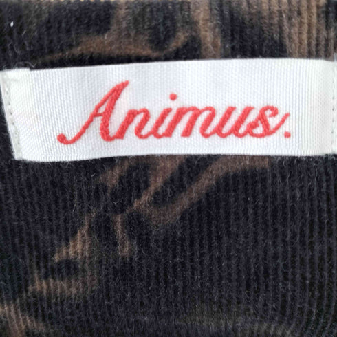 ANIMUS ブリーチ加工アタッチドカラー domestic レディース F