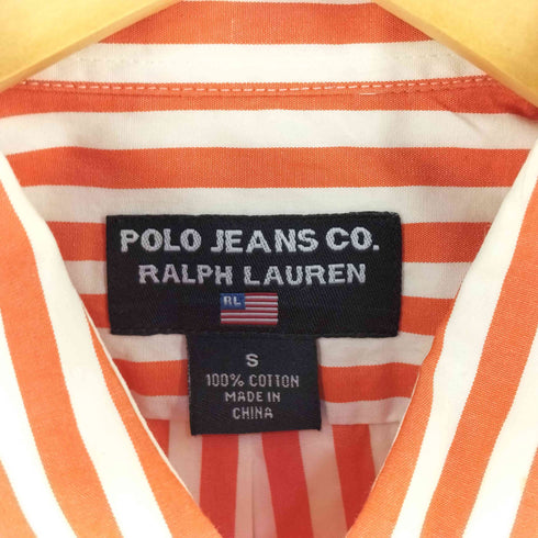 ポロジーンズカンパニーラルフローレン POLO JEANS COMPANY RALPH LAUREN ストライプ柄 BDシャツ メンズ S