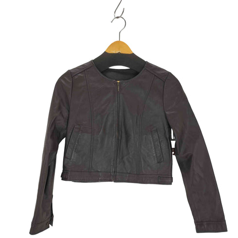 BE RADIANCE LAMB LEATHER ジャケット レディース FREE