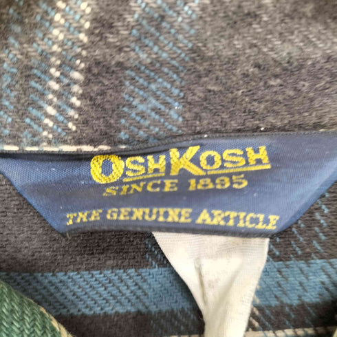 オシュコシュ OSHKOSH 90S 三角タグ フランネルシャツ メンズ