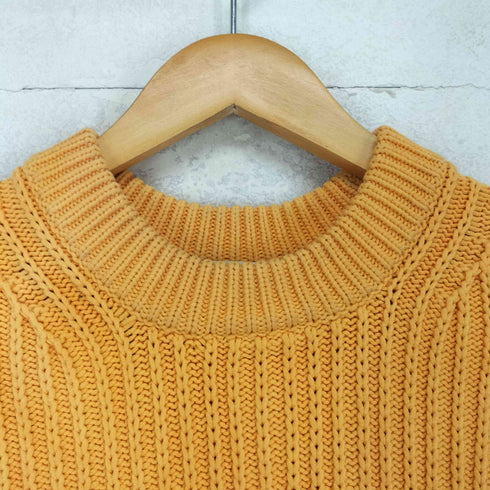 アクネストゥディオズ ACNE STUDIOS ミドルゲージ畦編みクルーネックニット レディース JPN:S
