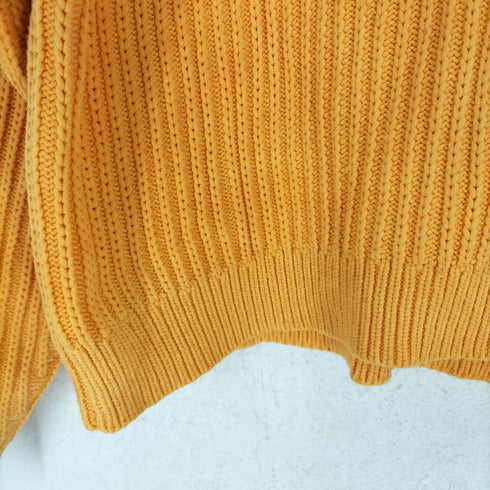 アクネストゥディオズ ACNE STUDIOS ミドルゲージ畦編みクルーネックニット レディース JPN:S