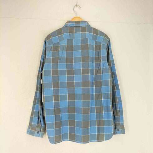 ダブルアールエルラルフローレン RRL RALPH LAUREN マチ付き フランネルワークシャツ メンズ JPN:L
