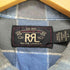 ダブルアールエルラルフローレン RRL RALPH LAUREN マチ付き フランネルワークシャツ メンズ JPN:L