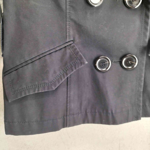バーバリーブルーレーベル BURBERRY BLUE LABEL 裏チェック ショートトレンチ レディース JPN:36