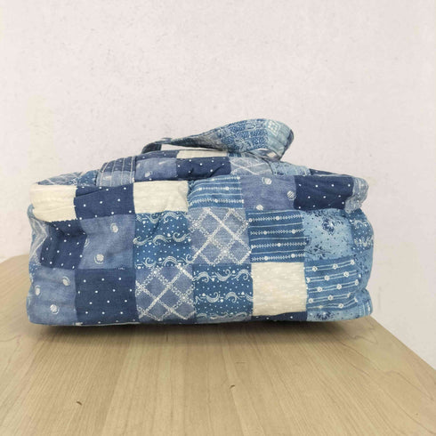 ラルフローレン RALPH LAUREN インディゴ パッチワークデザイン トートバッグ メンズ