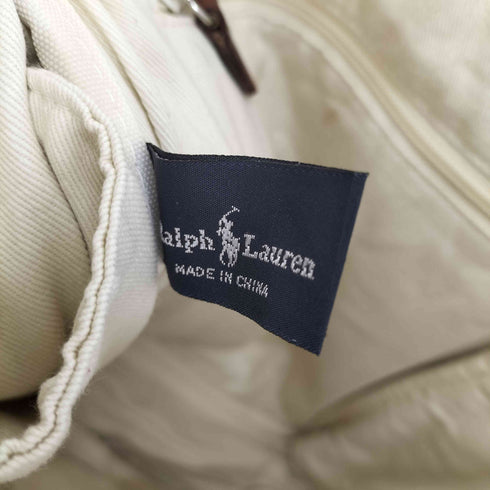 ラルフローレン RALPH LAUREN インディゴ パッチワークデザイン トートバッグ メンズ