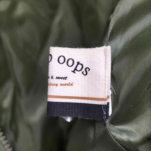 ドールアップウップス doll up oops 切替ミリタリーブルゾン レディース JPN:38