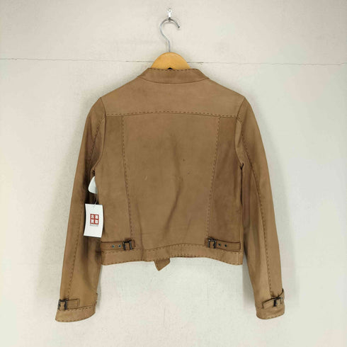 レイシーラディアント RACY RADIANT Sheepskinラムレザーライダースジャケット レディース MB