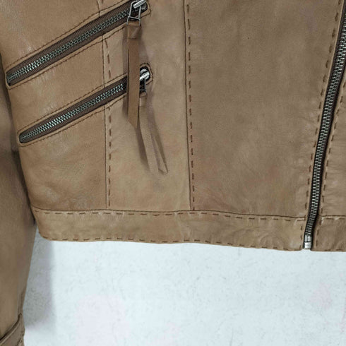 レイシーラディアント RACY RADIANT Sheepskinラムレザーライダースジャケット レディース MB