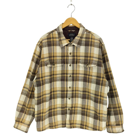 ソノマ sonoma 裏地キルティング シャツジャケット メンズ JPN:M