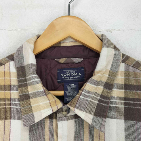 ソノマ sonoma 裏地キルティング シャツジャケット メンズ JPN:M