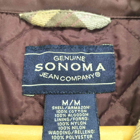 ソノマ sonoma 裏地キルティング シャツジャケット メンズ JPN:M