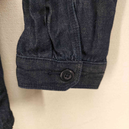 ユニクロ UNIQLO コットンリネン ユーティリティデニムジャケット メンズ JPN:S