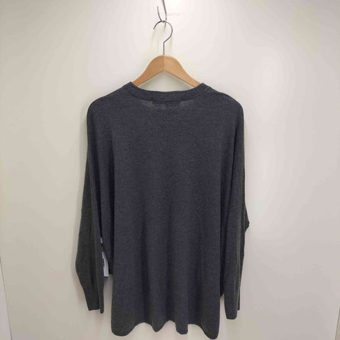 ミズイロインド mizuiro ind 25aw コクーン リブスリーブ プルオーバー レディース ONE SIZE