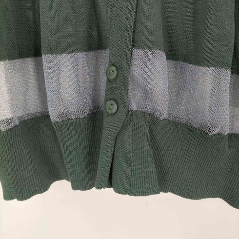 CIEL'AIR IRREGULAR SHEER KNIT POLO レディース FREE