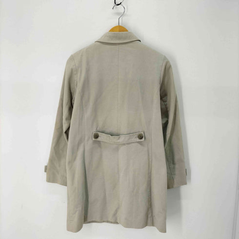 エディーバウアー Eddie Bauer 90-00s 白タグ コットン ステンカラーコート レディース import:S