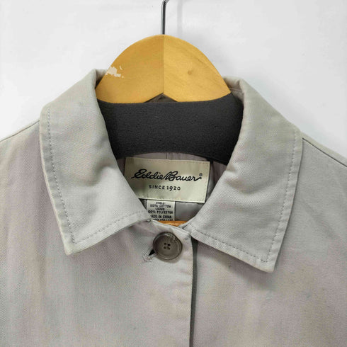 エディーバウアー Eddie Bauer 90-00s 白タグ コットン ステンカラーコート レディース import:S