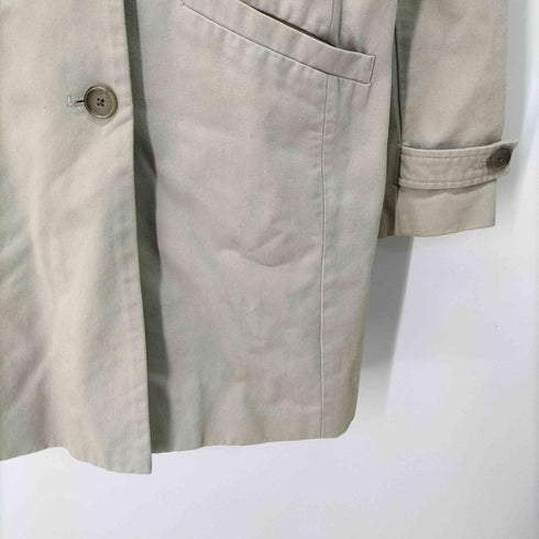 エディーバウアー Eddie Bauer 90-00s 白タグ コットン ステンカラーコート レディース import:S