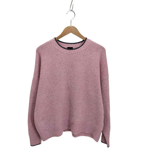 スピックアンドスパン Spick and Span 24aw ロゴ インターシャニット レディース FREE