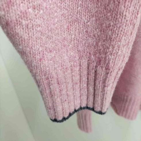 スピックアンドスパン Spick and Span 24aw ロゴ インターシャニット レディース FREE