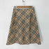 バーバリーブルーレーベル BURBERRY BLUE LABEL ノバチェック フレア スカート レディース EUR:38
