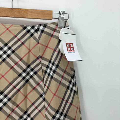 バーバリーブルーレーベル BURBERRY BLUE LABEL ノバチェック フレア スカート レディース EUR:38