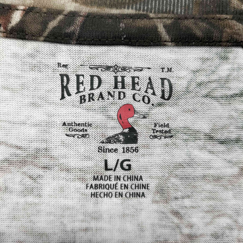 レッドヘッド RED HEAD RH L/S T-SHIRT リアルツリーカモ クルーネック ロンT メンズ import:L