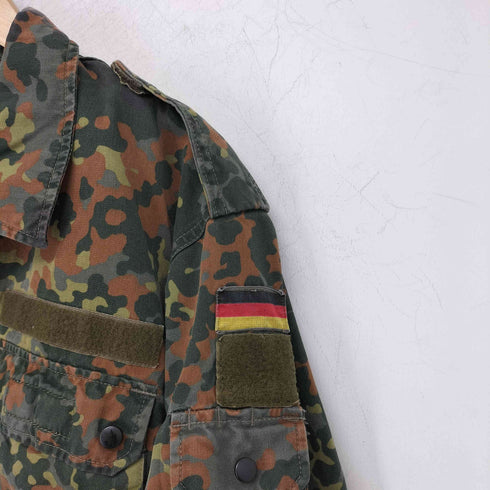 ジャーマンアーミー GERMAN ARMY 90s 1995年 ドイツ軍 フレクターカモ ミリタリー シャツジャケット メンズ Gr.Nr.9