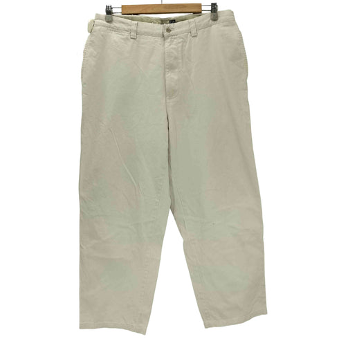 ギャップ Gap plain point relaxed fit コインポケット コットン ワイド チノ パンツ メンズ 36/32