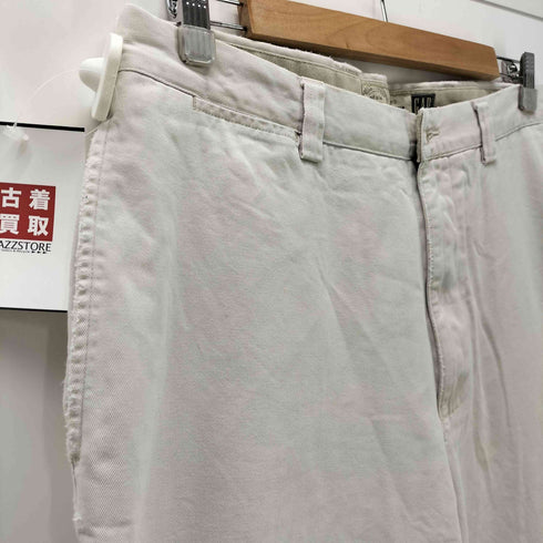 ギャップ Gap plain point relaxed fit コインポケット コットン ワイド チノ パンツ メンズ 36/32