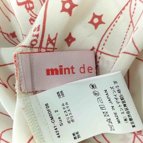 mint designs ボウタイコズミックプリントワンピース レディース JPN:2