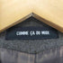コムサデモード COMME CA DU MODE アンゴラシルク混ダブルブレストピーコート レディース