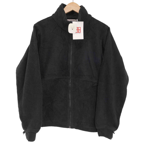 コロンビア Columbia 90s 三角タグ ドローコード フルジップ スタンドネック フリースジャケット レディース import:M