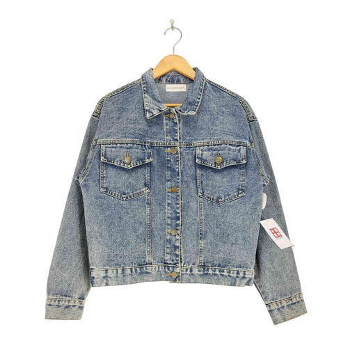 パンプキンポート pumpkin port 2nd バックデザインデニムジャケット レディース JPN:M