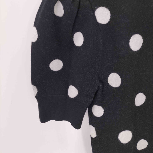 alice+olivia 水玉模様レーヨン半袖ニット レディース JPN:S