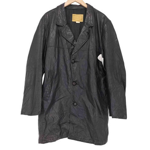 the olde Hide House レザー チェスターコート ショートコート ジャケット メンズ 38