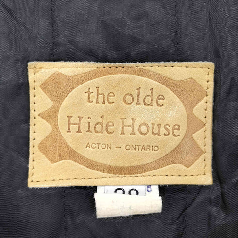 the olde Hide House レザー チェスターコート ショートコート ジャケット メンズ 38