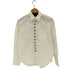 タオコムデギャルソン tao COMME des GARCONS AD2008 09SS 金ボタンS/S レギュラーカラーシャツ レディース JPN:XS
