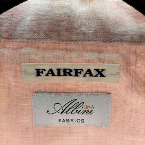 フェアファクス FAIRFAX リネンプルオーバーシャツ メンズ import:L