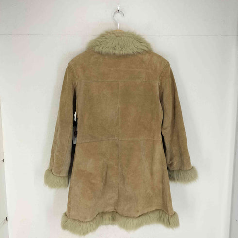 ウィルソン Wilsons Leather MAXIMA ファー切替 本革レザーコート レディース JPN:S